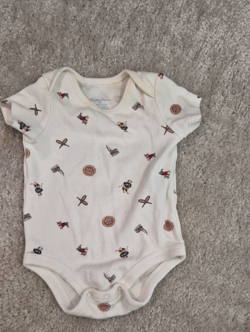 Ralph Lauren Bodysuit Oneie Baby